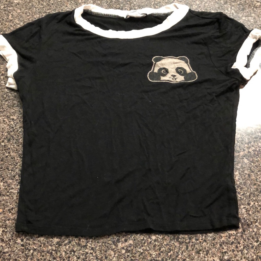 🖤🐼Panda crop top🖤🐼